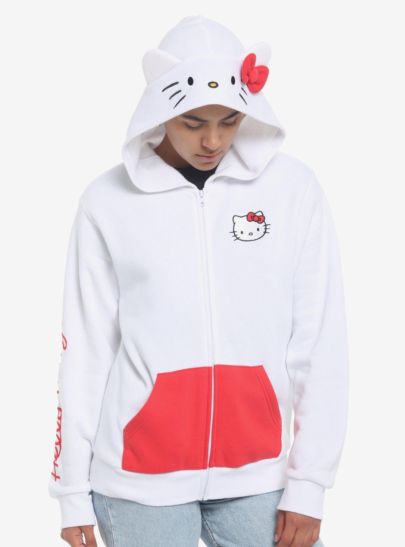 Hello Kitty Fleece Zip-Up Hoodie