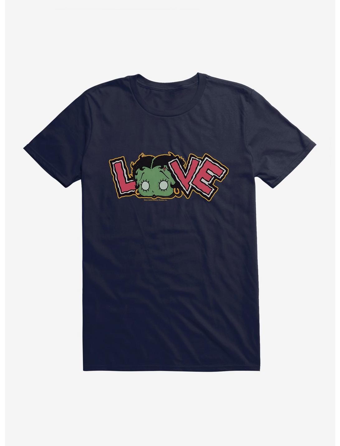 Betty Boop Z Love T-Shirt, NAVY, hi-res