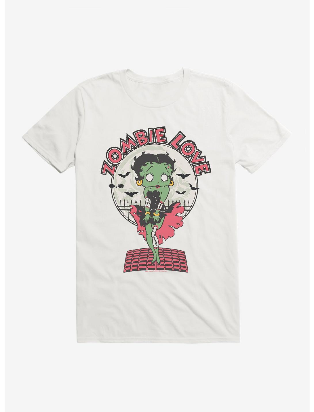 Betty Boop Zombie Betty T-Shirt, WHITE, hi-res