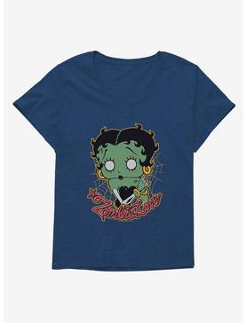 Betty Boop Zombie Boop Girls T-Shirt Plus Size, ATHLETIC NAVY, hi-res