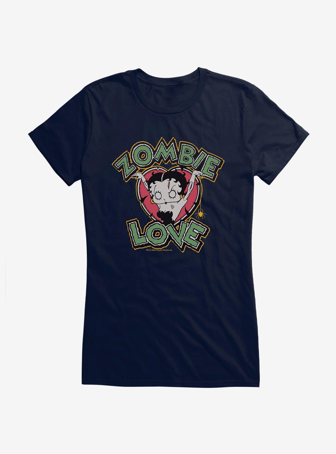 Betty Boop Love Logo Girls T-Shirt, , hi-res
