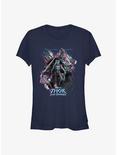 Marvel Thor: Love and Thunder Classic Adventure Girls T-Shirt, NAVY, hi-res