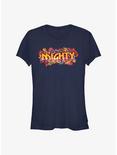 Marvel Thor: Love and Thunder Electric Mighty Girls T-Shirt, NAVY, hi-res