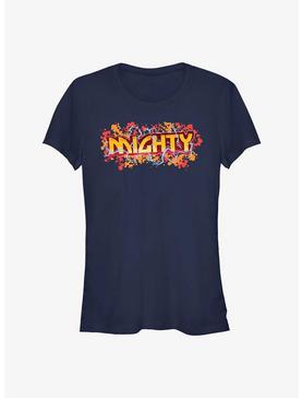 Marvel Thor: Love and Thunder Electric Mighty Girls T-Shirt, NAVY, hi-res