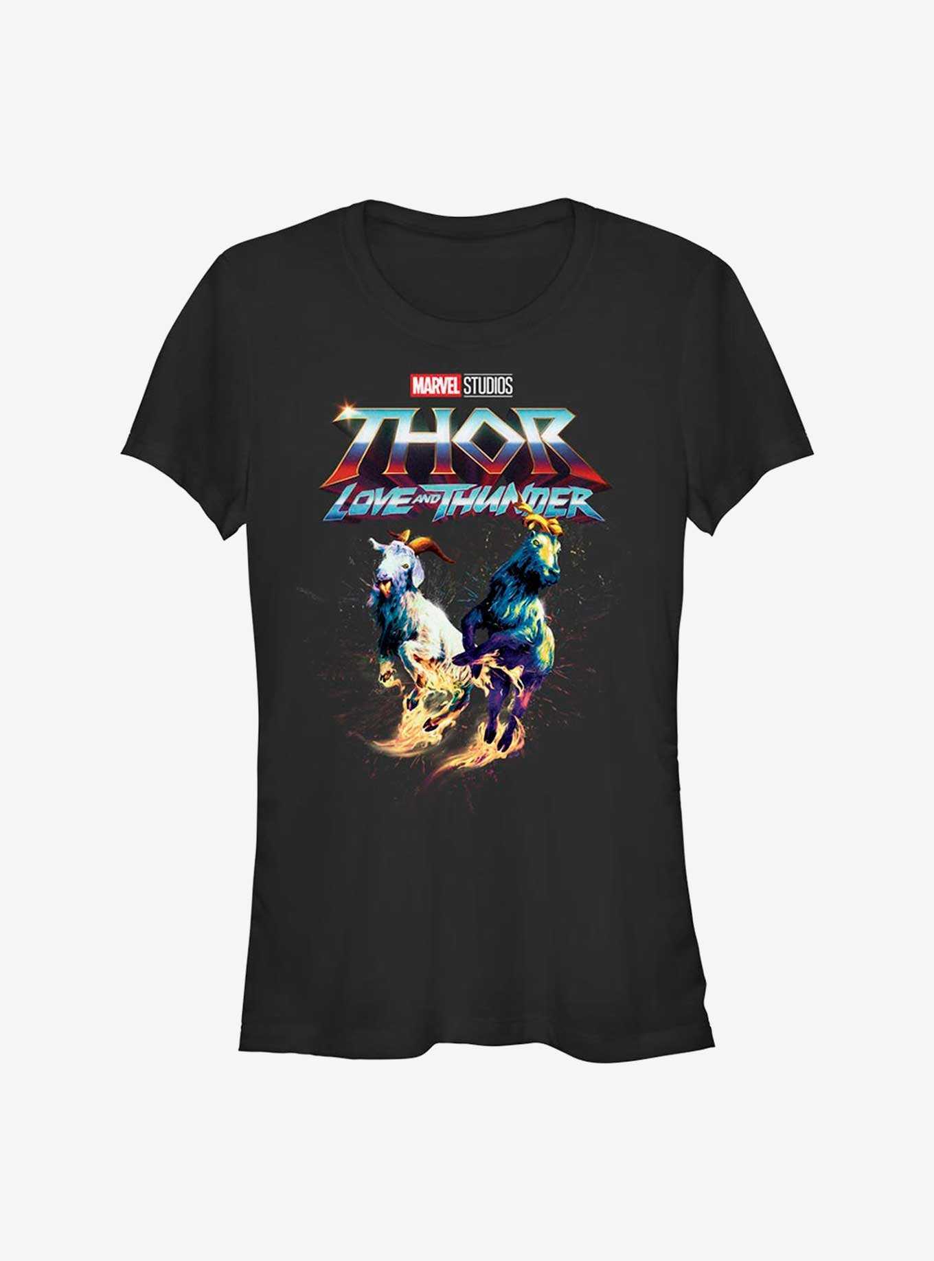 Marvel Thor: Love and Thunder Fire Goats Girls T-Shirt, , hi-res