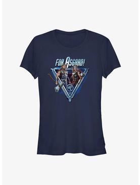 Marvel Thor: Love and Thunder For Asgard Girls T-Shirt, NAVY, hi-res