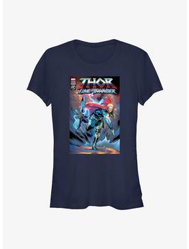 Marvel Thor: Love and Thunder Hammer Throw Comic Cover Girls T-Shirt, , hi-res