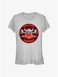Marvel Thor: Love and Thunder Hammers Badge Girls T-Shirt, ATH HTR, hi-res