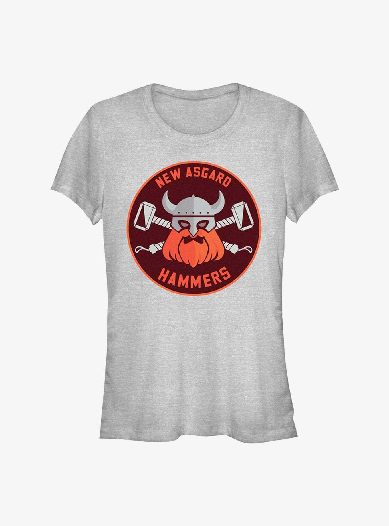 Marvel Thor: Love and Thunder Hammers Badge Girls T-Shirt, , hi-res