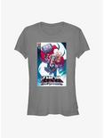 Marvel Thor: Love and Thunder Jane Foster Comic Cover Girls T-Shirt, CHARCOAL, hi-res