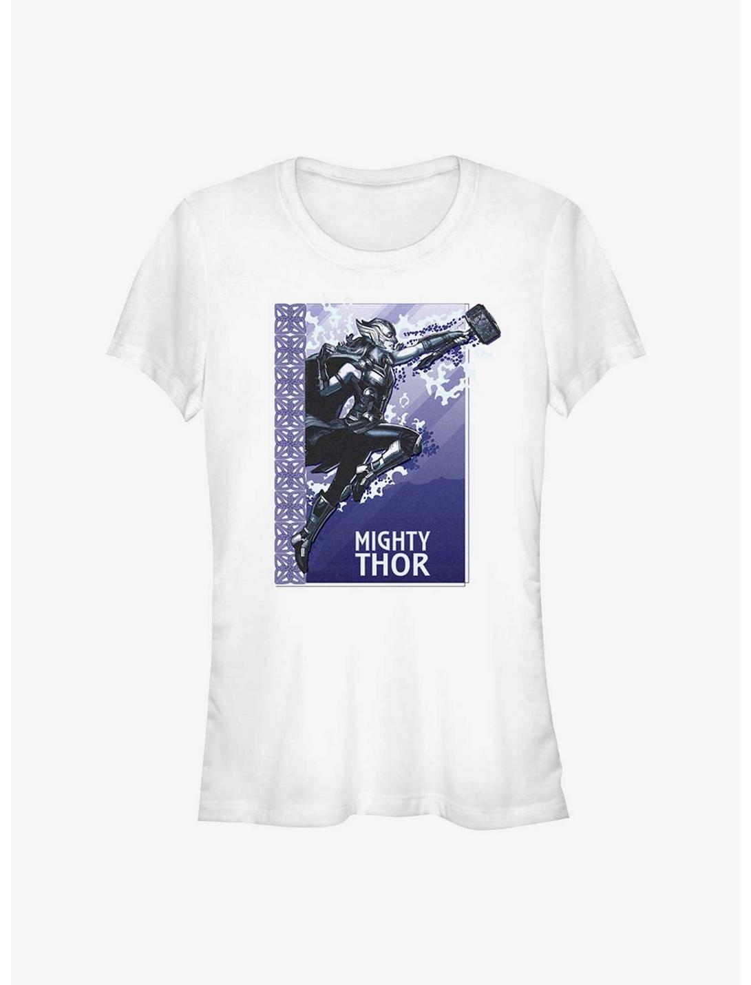 Marvel Thor: Love and Thunder Mighty Thor Hero Girls T-Shirt, WHITE, hi-res