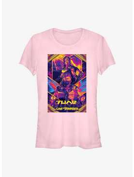Marvel Thor: Love and Thunder Neon Poster Girls T-Shirt, , hi-res