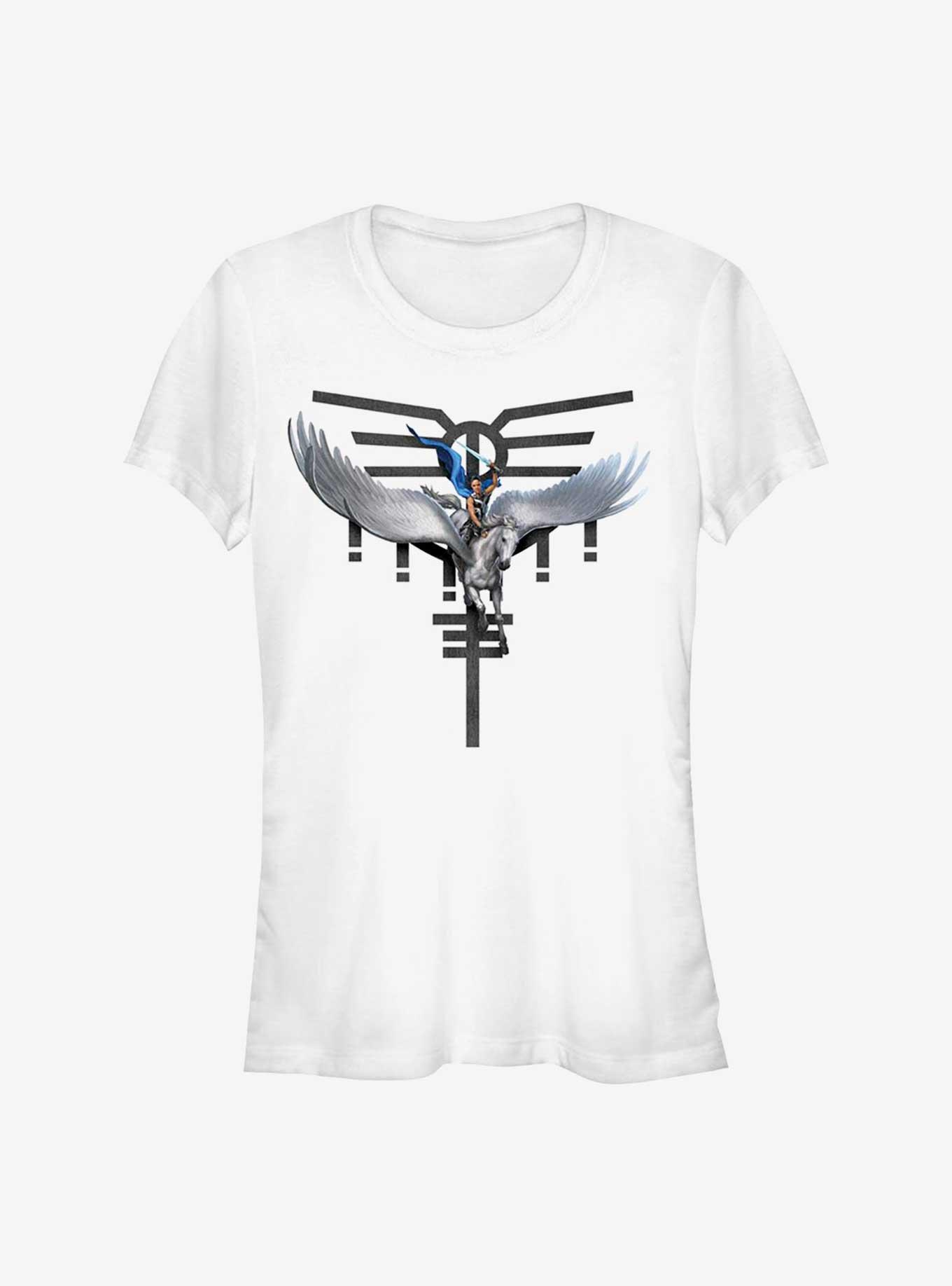 Marvel Thor: Love and Thunder Pegasus Girls T-Shirt, WHITE, hi-res