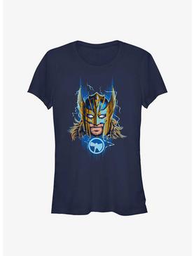 Marvel Thor: Love and Thunder Thor Helmet Girls T-Shirt, NAVY, hi-res
