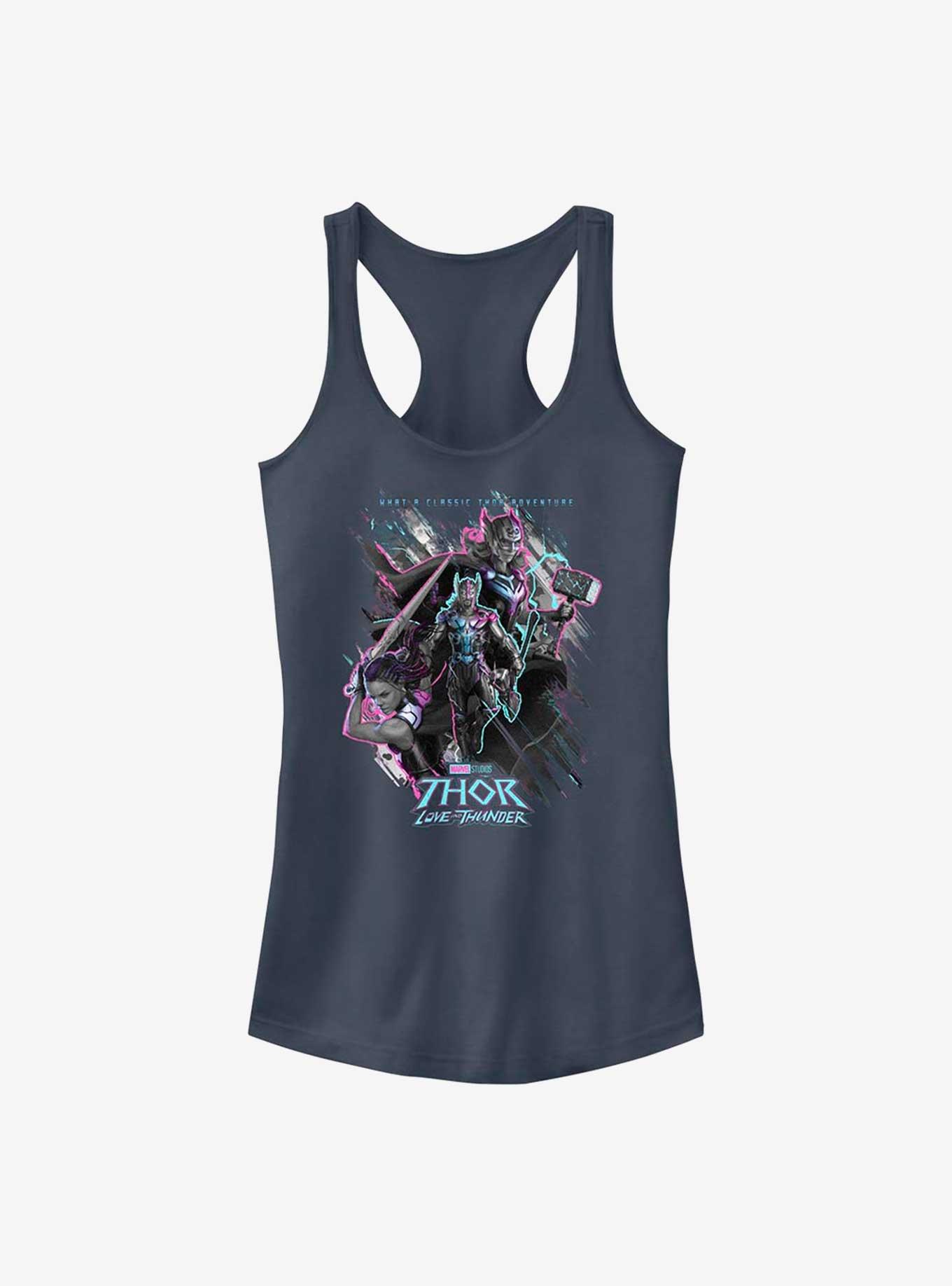 Marvel Thor: Love and Thunder Classic Adventure Girls Tank, INDIGO, hi-res