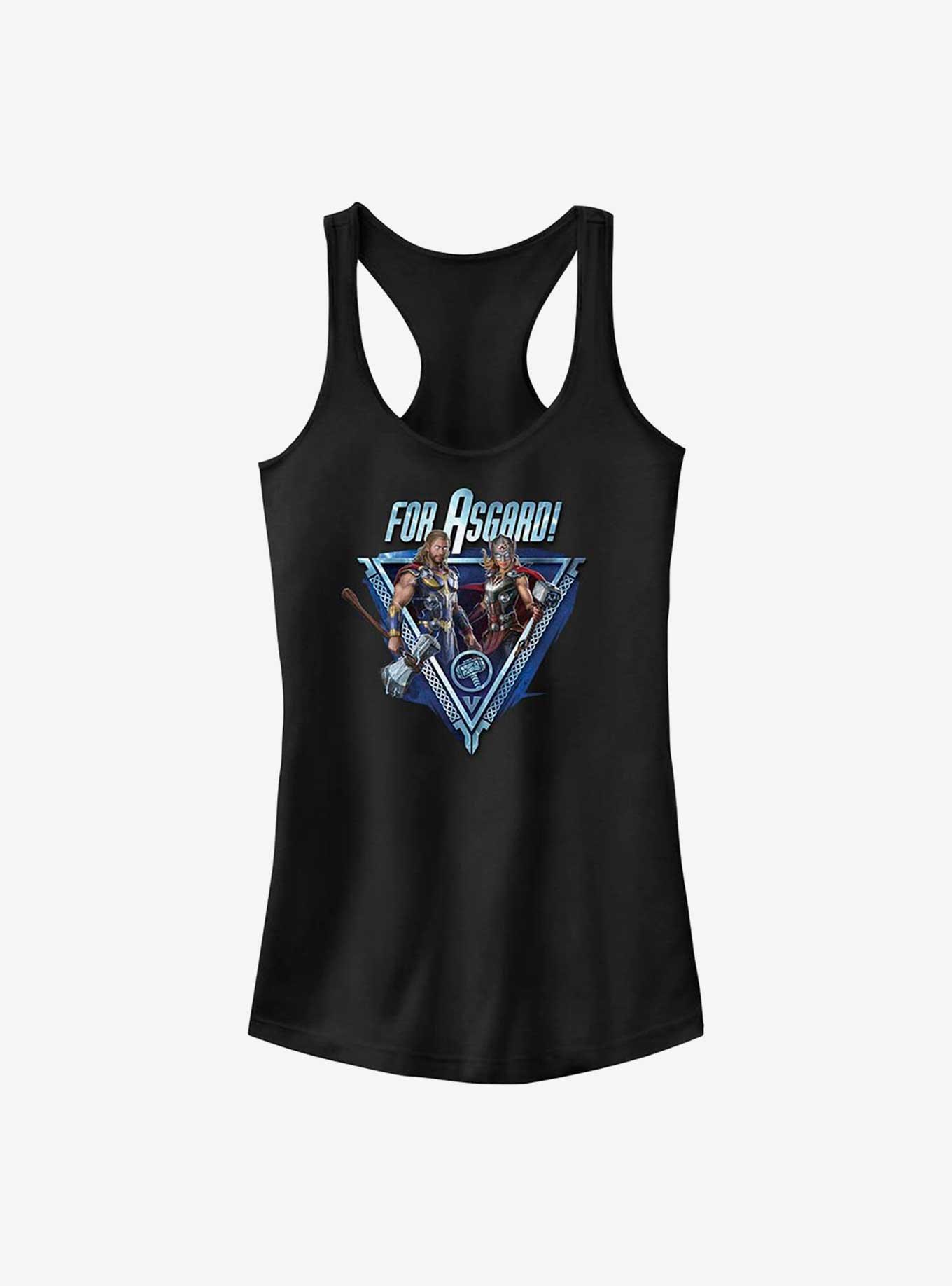 Marvel Thor: Love and Thunder For Asgard Girls Tank, BLACK, hi-res