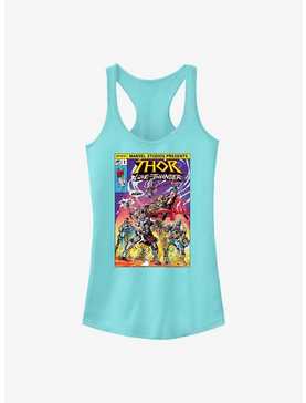 Marvel Thor: Love and Thunder For Asgard Comic Cover Girls Tank, , hi-res