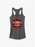 Marvel Thor: Love and Thunder Hammers Badge Girls Tank, CHARCOAL, hi-res