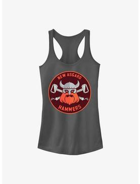 Marvel Thor: Love and Thunder Hammers Badge Girls Tank, CHARCOAL, hi-res