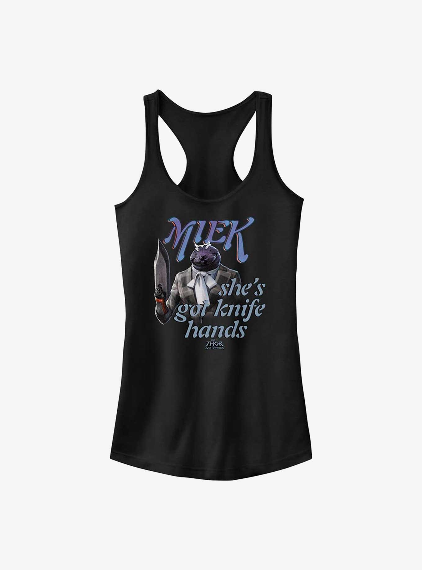 Marvel Thor: Love and Thunder Miek Knife Hands Girls Tank