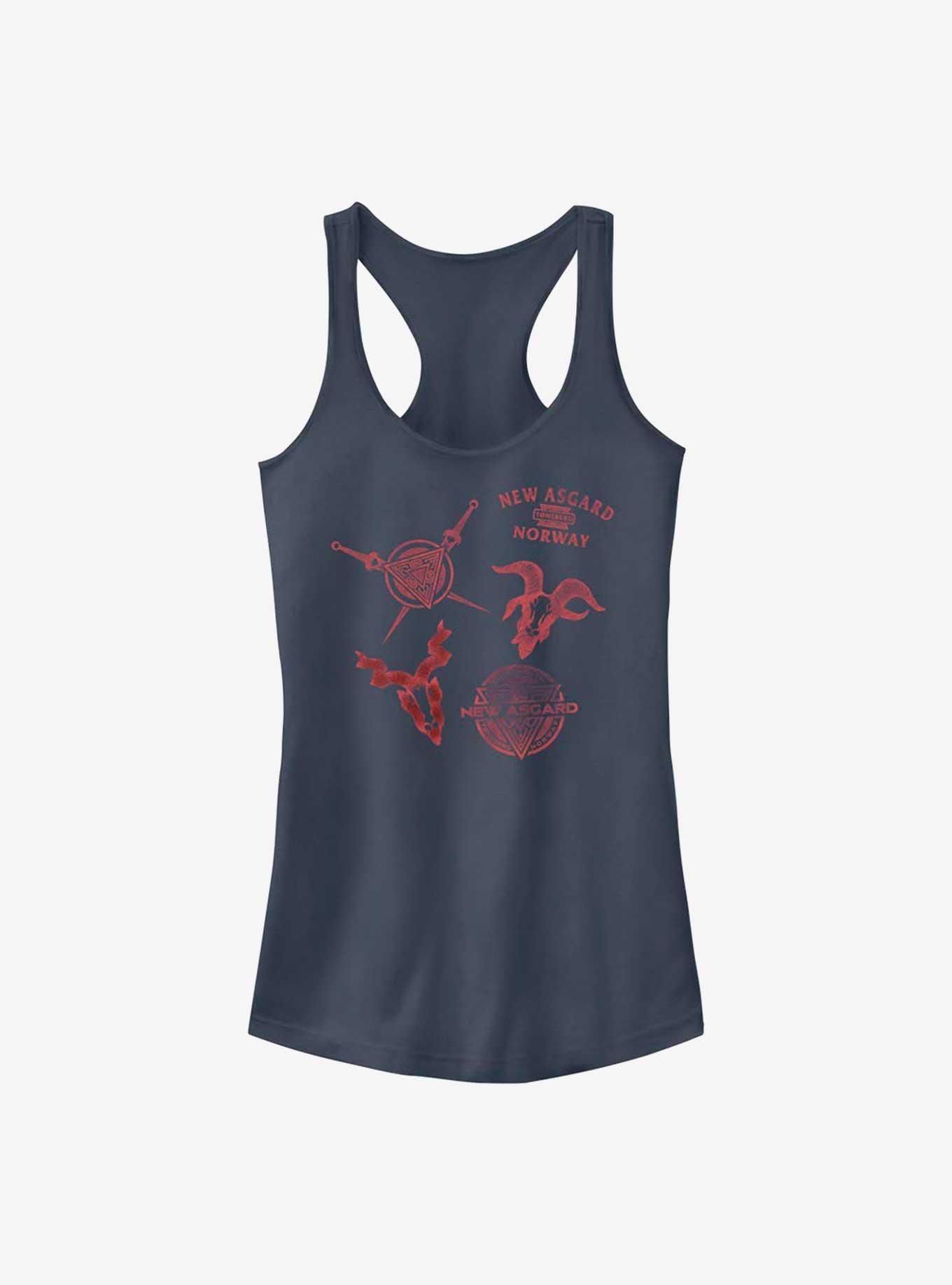 Marvel Thor: Love and Thunder New Asgard Girls Tank, INDIGO, hi-res