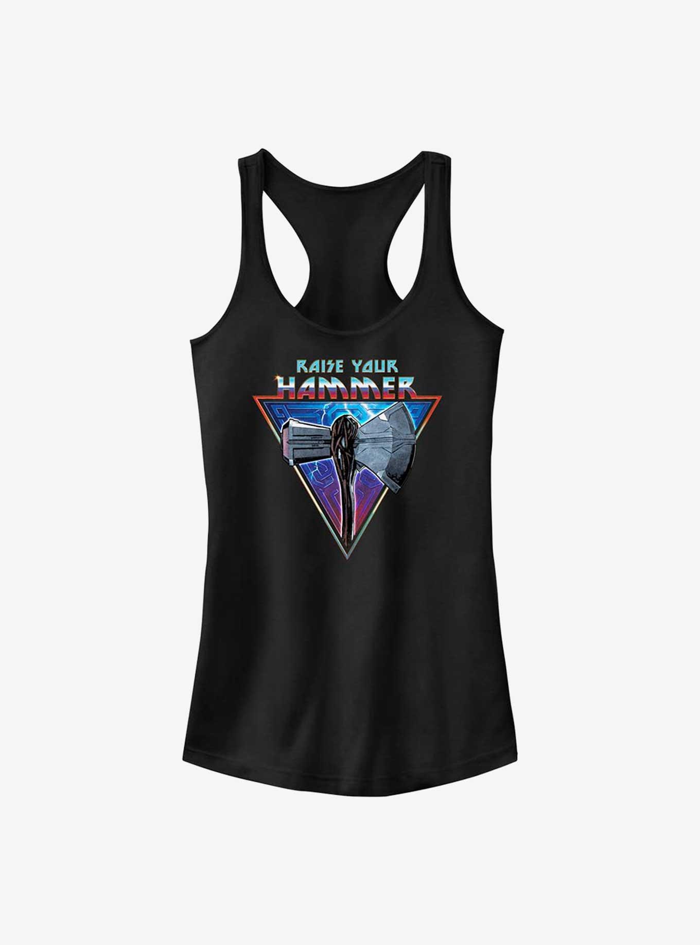 Marvel Thor: Love and Thunder Raise Your Stormbreaker Girls Tank, BLACK, hi-res