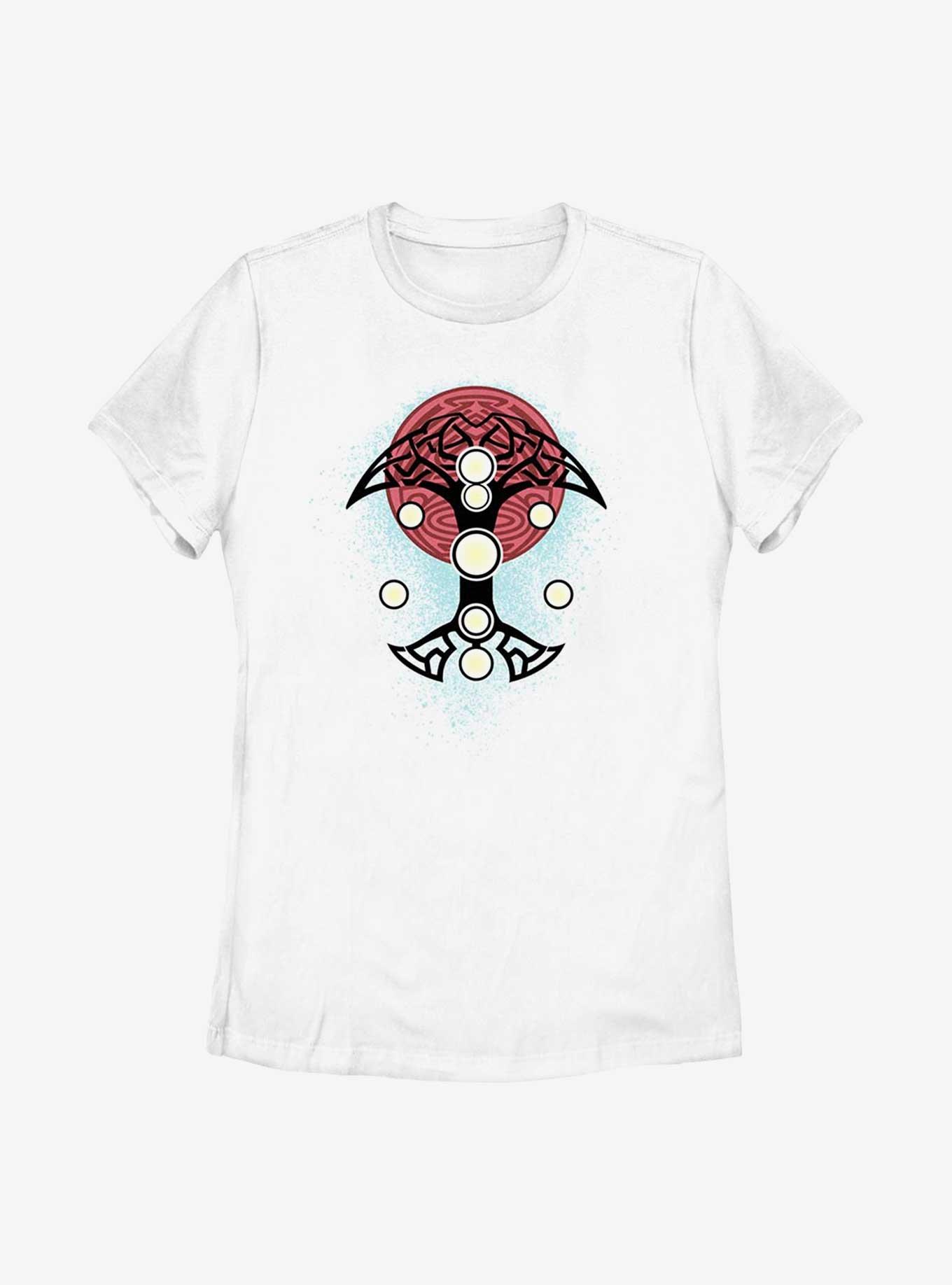 Marvel Thor: Love And Thunder Blue Splatter Cosplay Womens T-Shirt, , hi-res