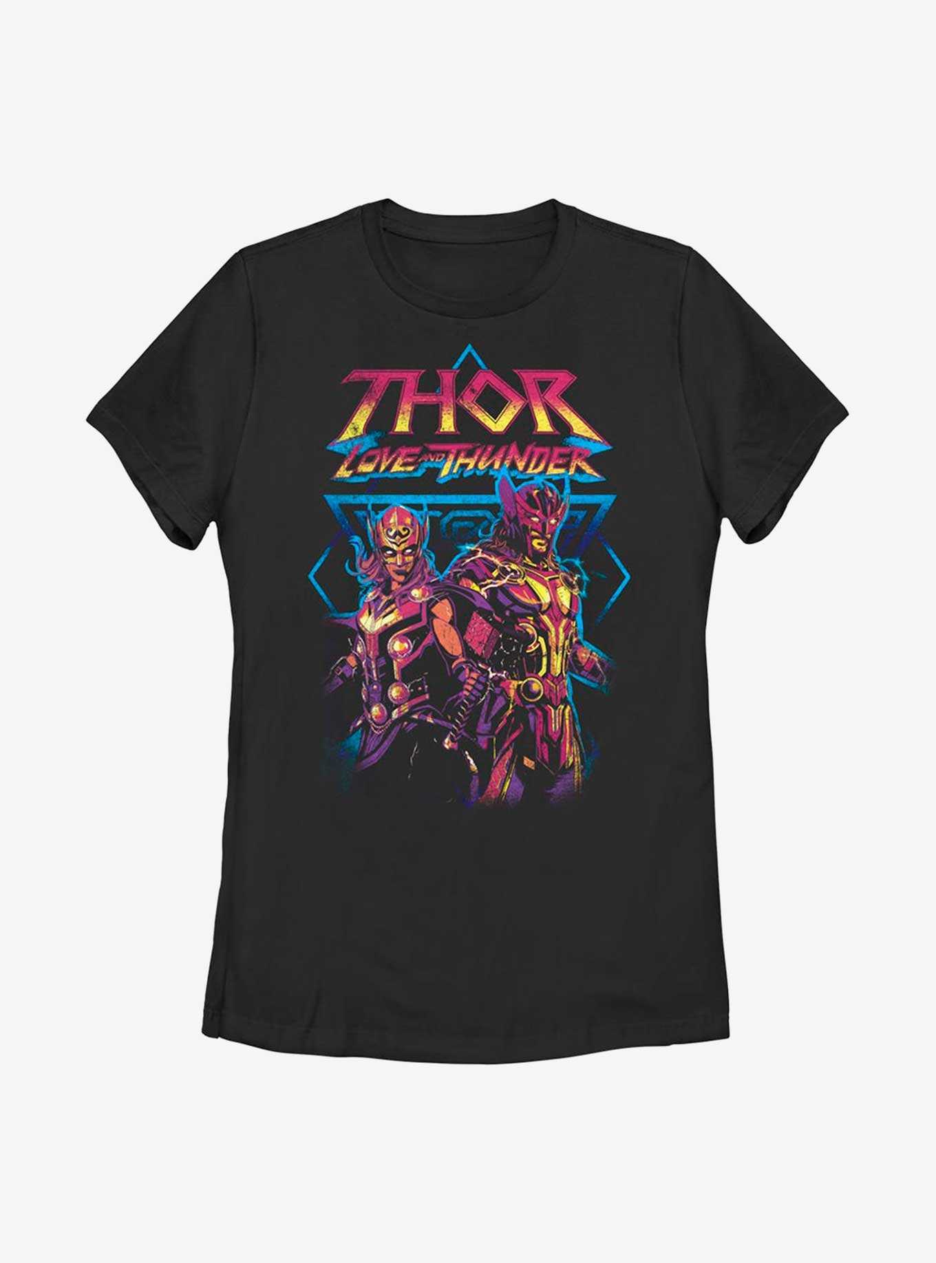 Marvel Thor: Love And Thunder Grunge Thunder Womens T-Shirt, , hi-res