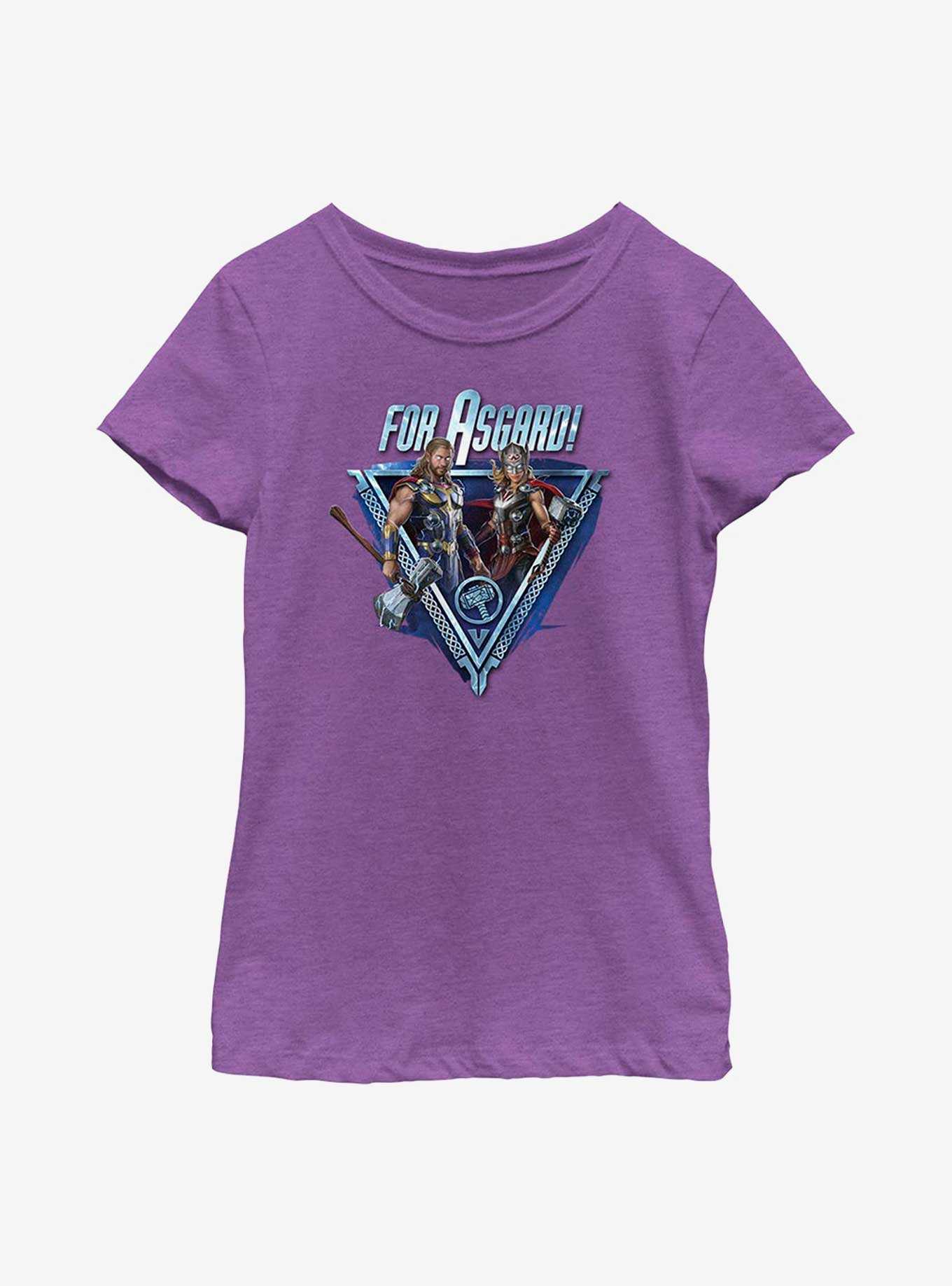 Marvel Thor: Love And Thunder For Asgard Youth Girls T-Shirt, , hi-res