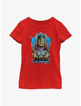 Marvel Thor: Love And Thunder Badge Of Thor Youth Girls T-Shirt, , hi-res