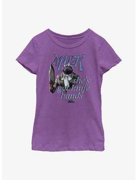 Marvel Thor: Love And Thunder Miek Knife Hands Youth Girls T-Shirt, , hi-res