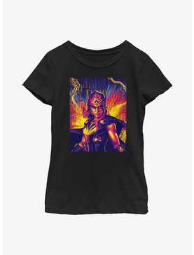 Marvel Thor: Love And Thunder Mighty Hero Lightning Youth Girls T-Shirt, , hi-res