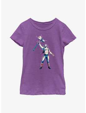 Marvel Thor: Love And Thunder Stormbreaker Salute Youth Girls T-Shirt, , hi-res