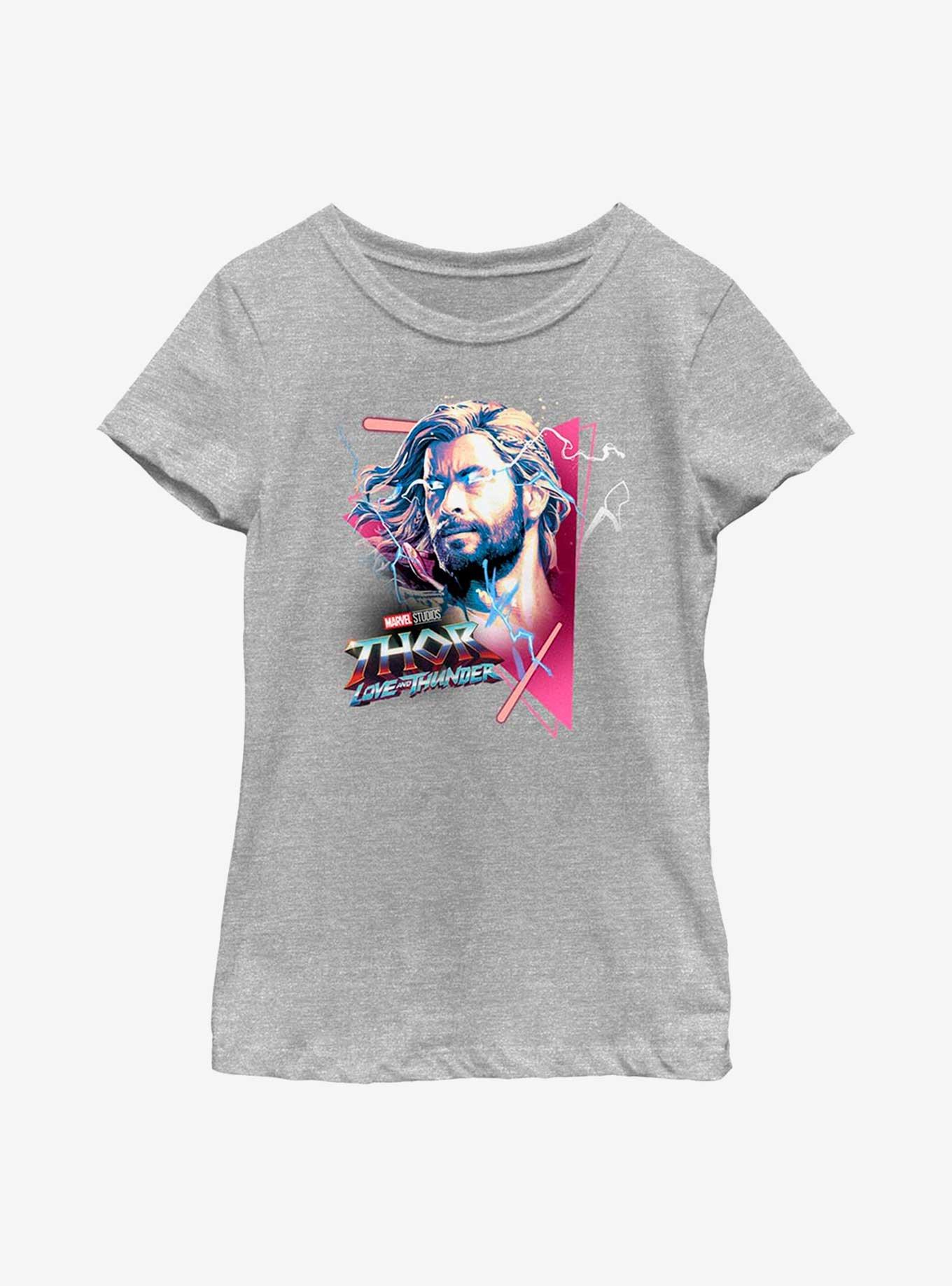 Marvel Thor: Love And Thunder Triangle God Youth Girls T-Shirt, , hi-res