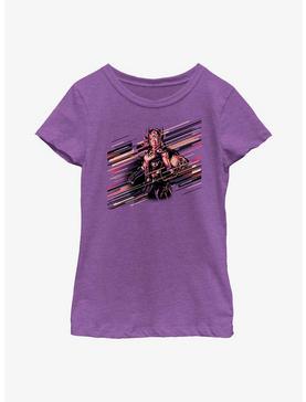 Marvel Thor: Love And Thunder Stripes Mighty Thor Youth Girls T-Shirt, , hi-res
