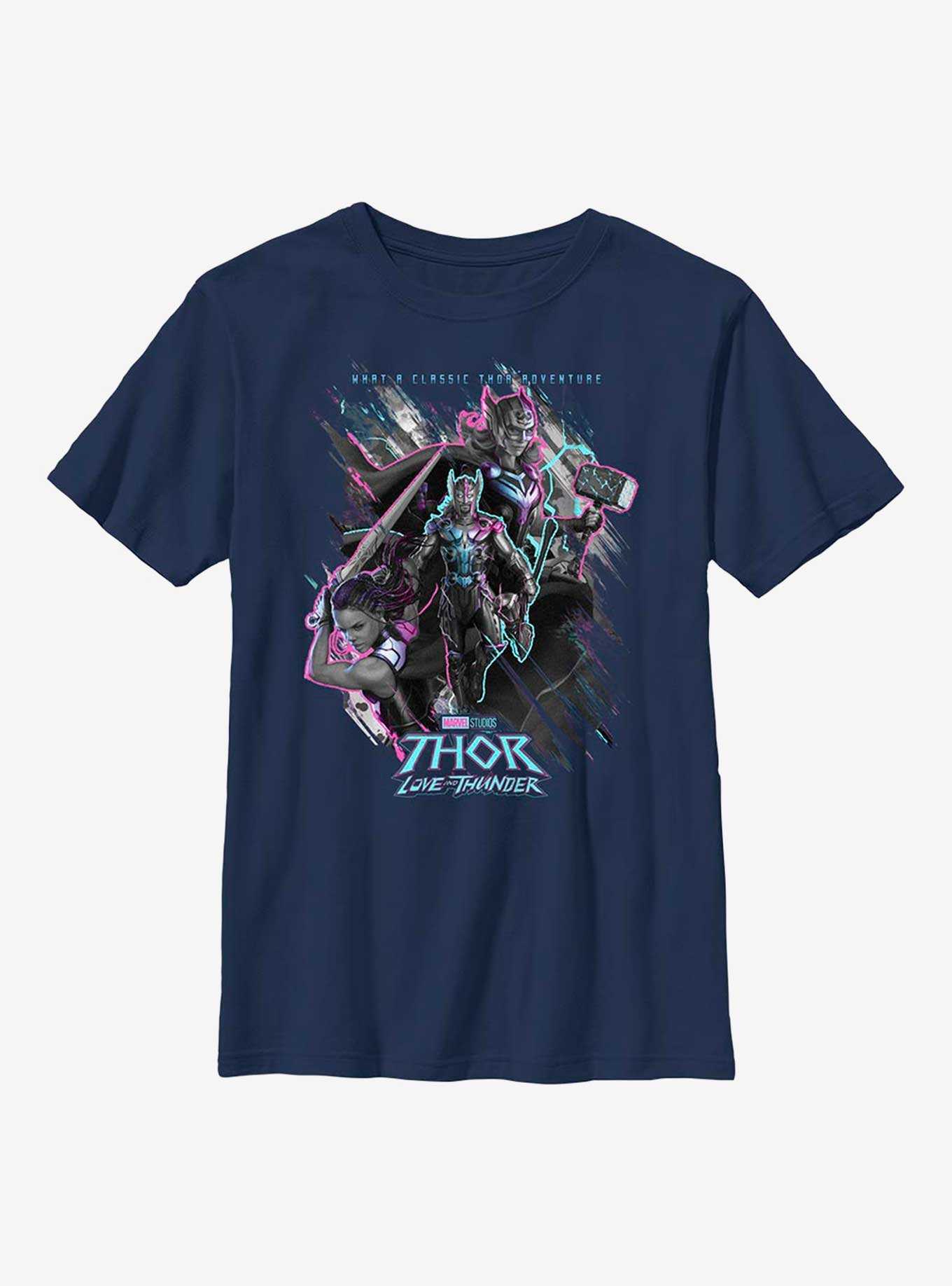 Marvel Thor: Love And Thunder Classic Adventure Youth T-Shirt, , hi-res