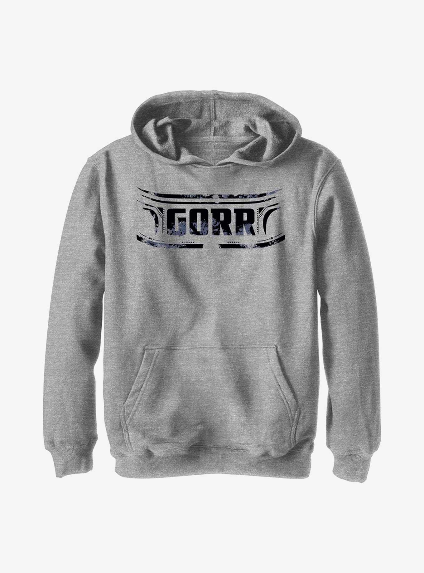 Marvel Thor: Love And Thunder Gorr Logo Youth Hoodie, , hi-res