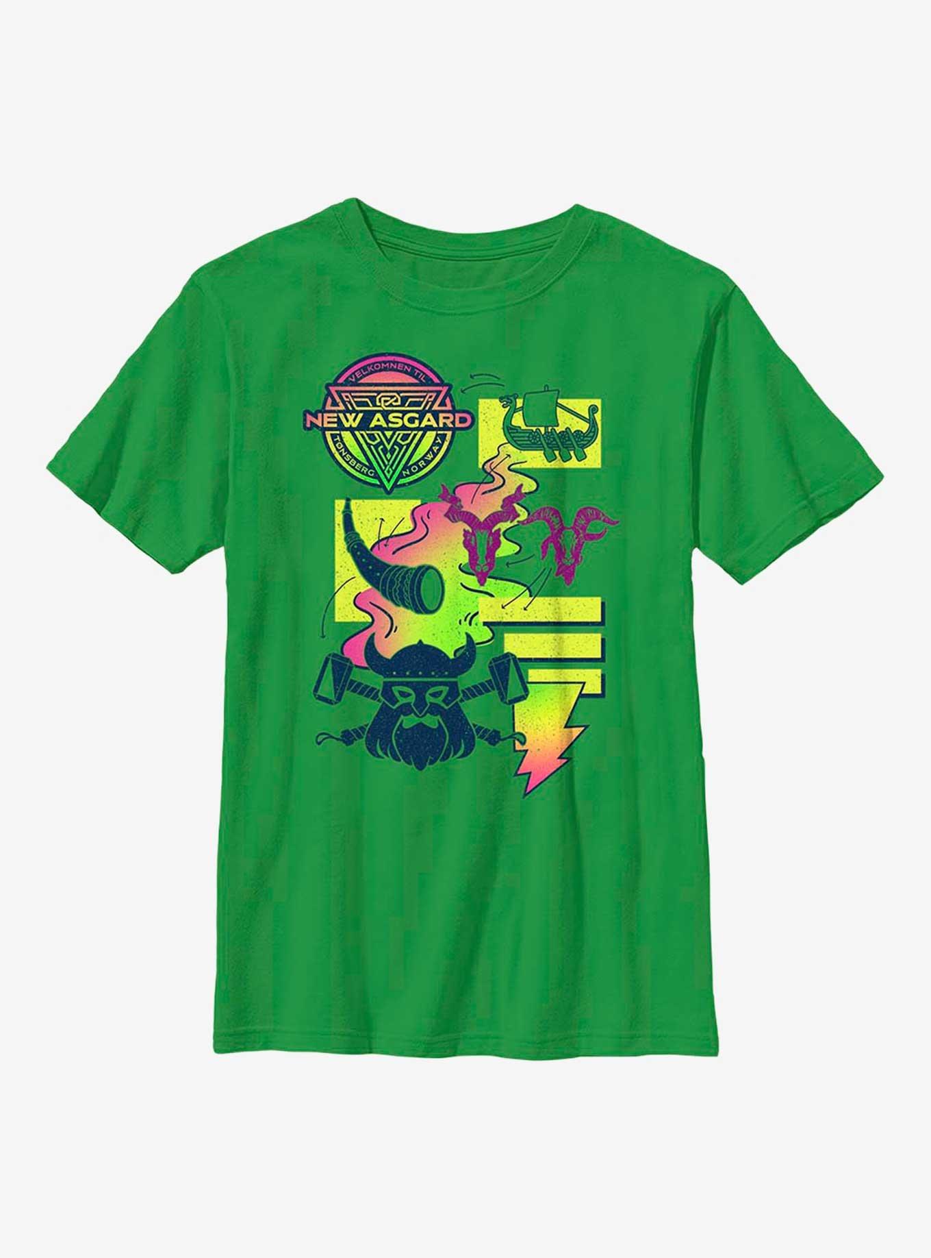 Marvel Thor: Love And Thunder New Asgard Icons Youth T-Shirt, , hi-res