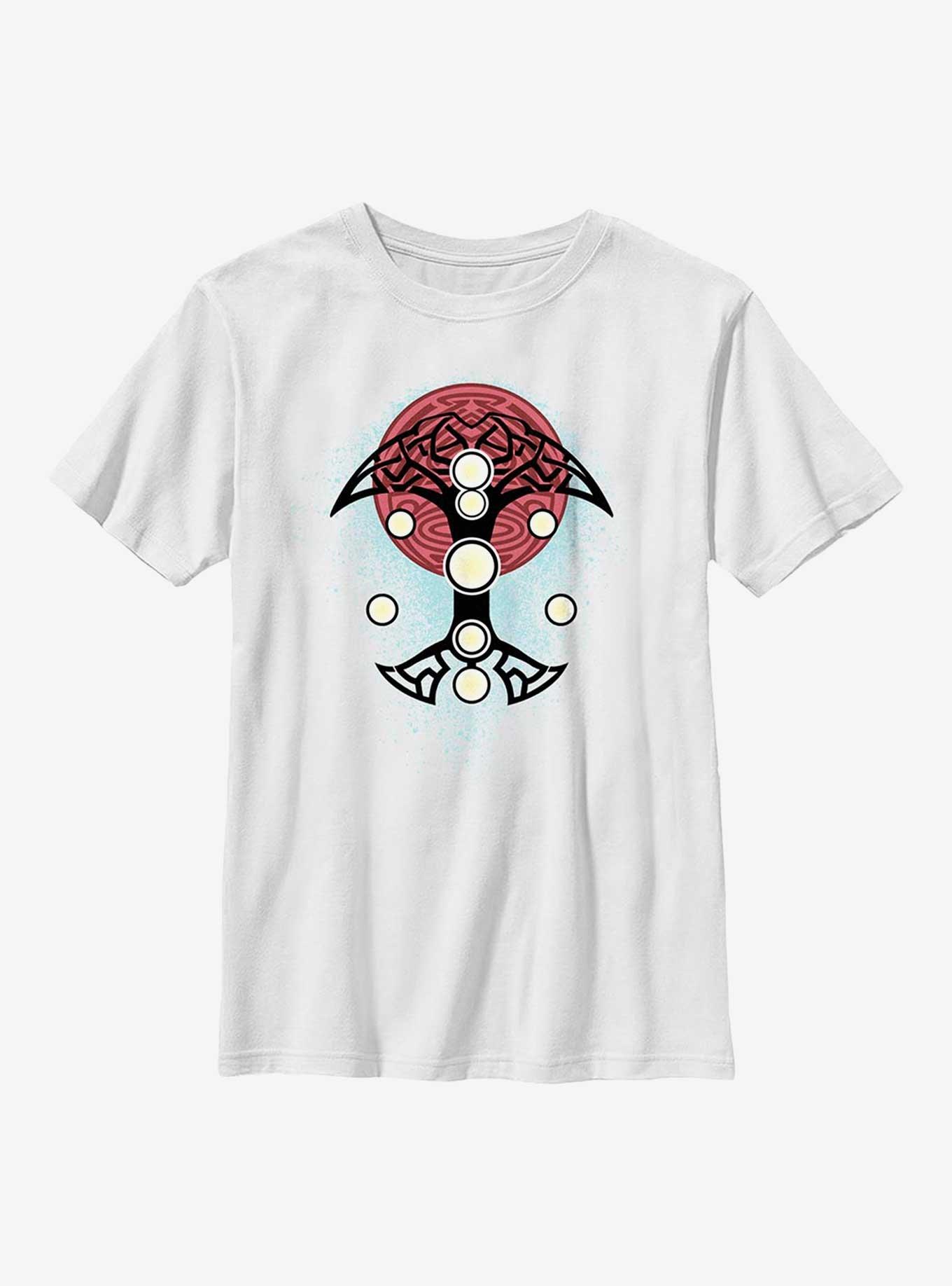 Marvel Thor: Love And Thunder Blue Splatter Cosplay Youth T-Shirt, , hi-res