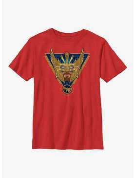 Marvel Thor: Love And Thunder Electric Triangle Badge Youth T-Shirt, , hi-res