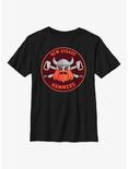 Marvel Thor: Love And Thunder Hammers Badge Youth T-Shirt, BLACK, hi-res