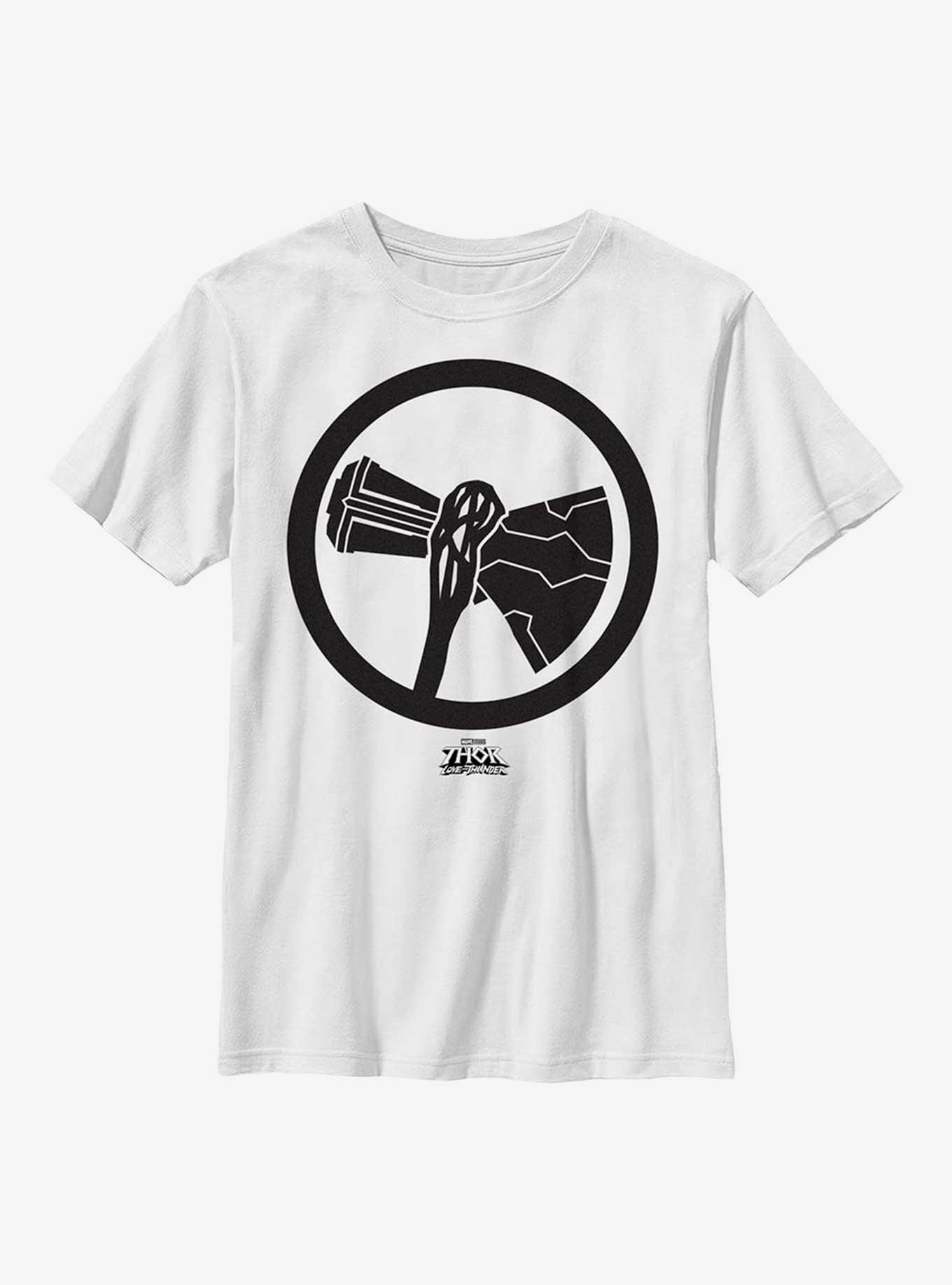 Marvel Thor: Love And Thunder Stormbreaker Black Youth T-Shirt, , hi-res