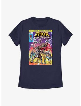 Marvel Thor: Love And Thunder For Asgard Comic Cover Womens T-Shirt, , hi-res