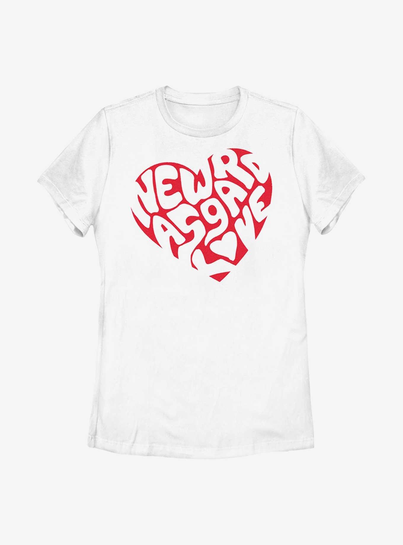 Marvel Thor: Love And Thunder New Asgard Love Womens T-Shirt, WHITE, hi-res