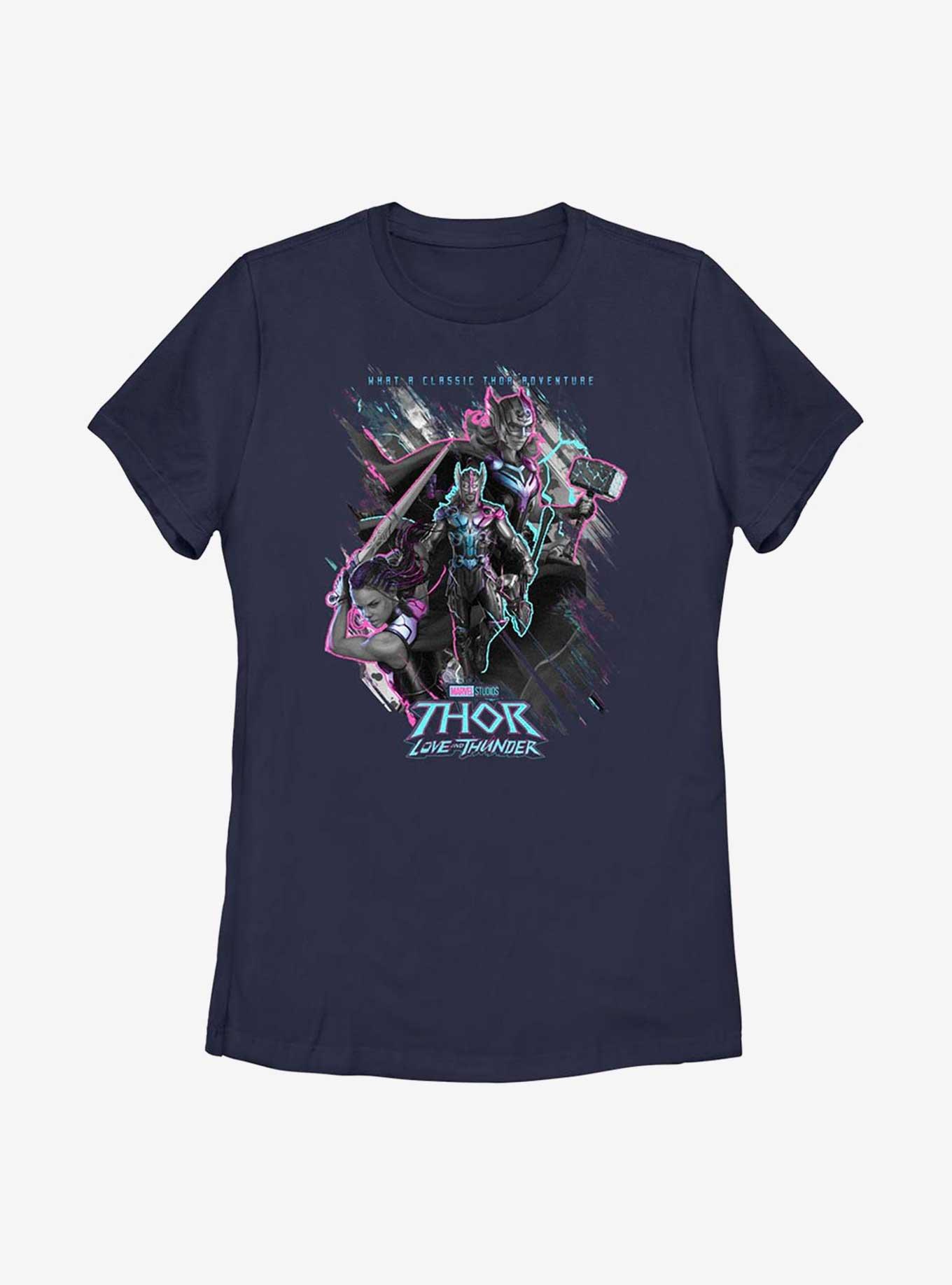 Marvel Thor: Love And Thunder Classic Adventure Womens T-Shirt, , hi-res