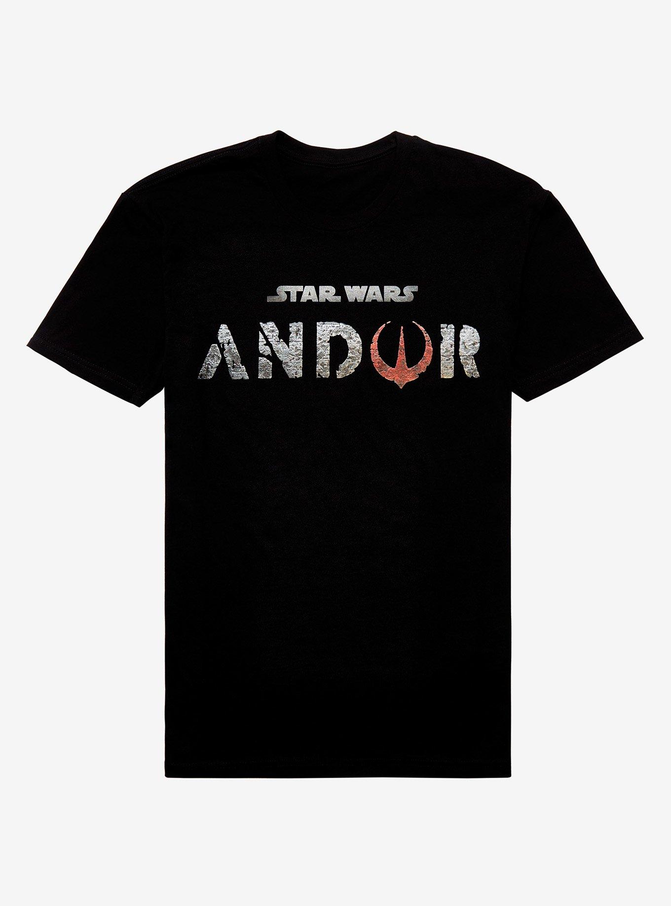 Star Wars Andor Logo T-Shirt, BLACK, hi-res
