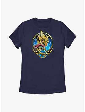 Marvel Thor: Love And Thunder Comic Circle Badge Womens T-Shirt, , hi-res