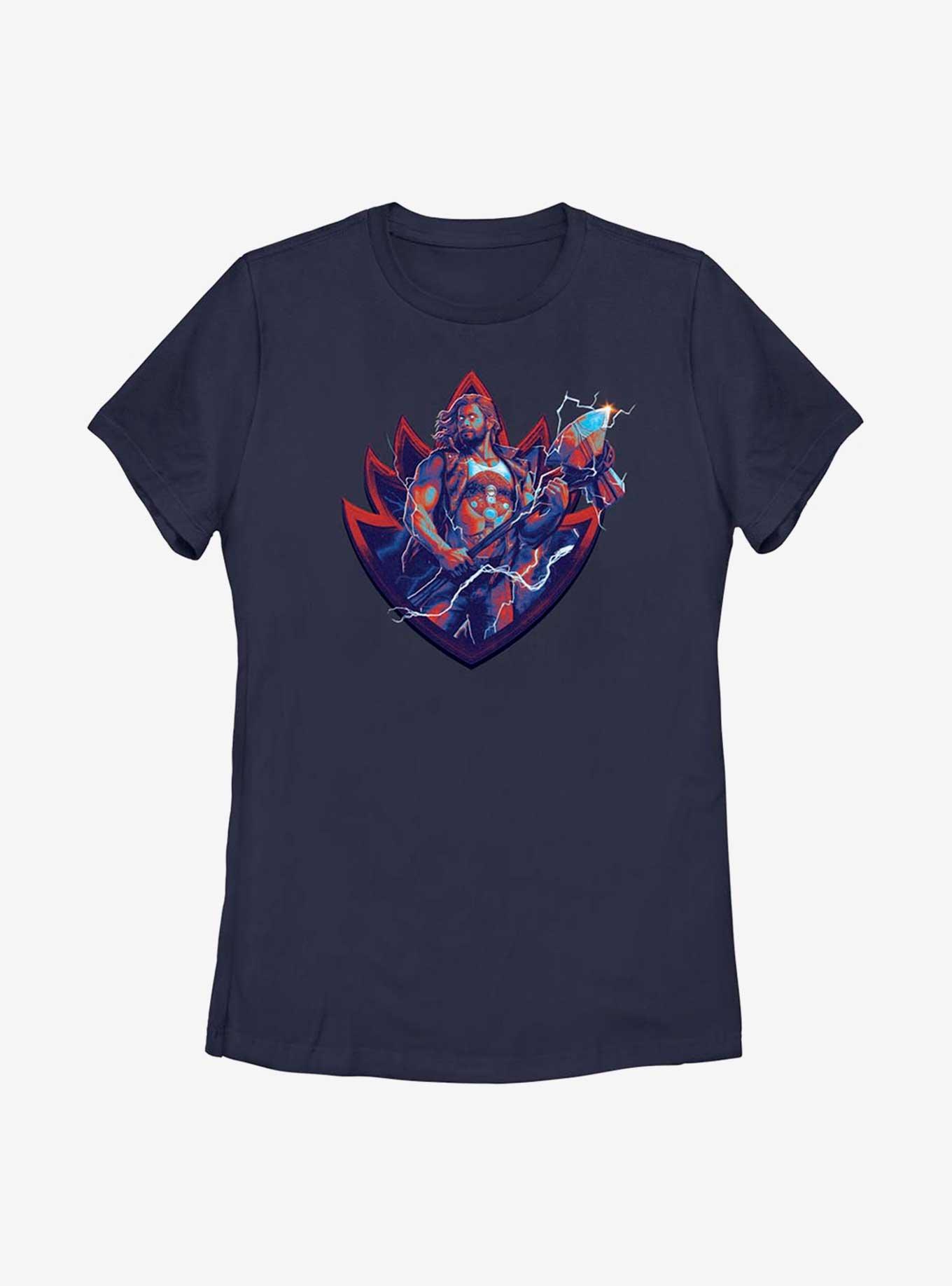 Marvel Thor: Love And Thunder Guardian Thor Badge Womens T-Shirt, , hi-res