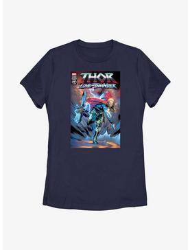 Marvel Thor: Love And Thunder Stormbreaker Throw Comic Cover Womens T-Shirt, , hi-res