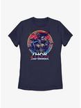 Marvel Thor: Love And Thunder Group Emblem Womens T-Shirt, NAVY, hi-res